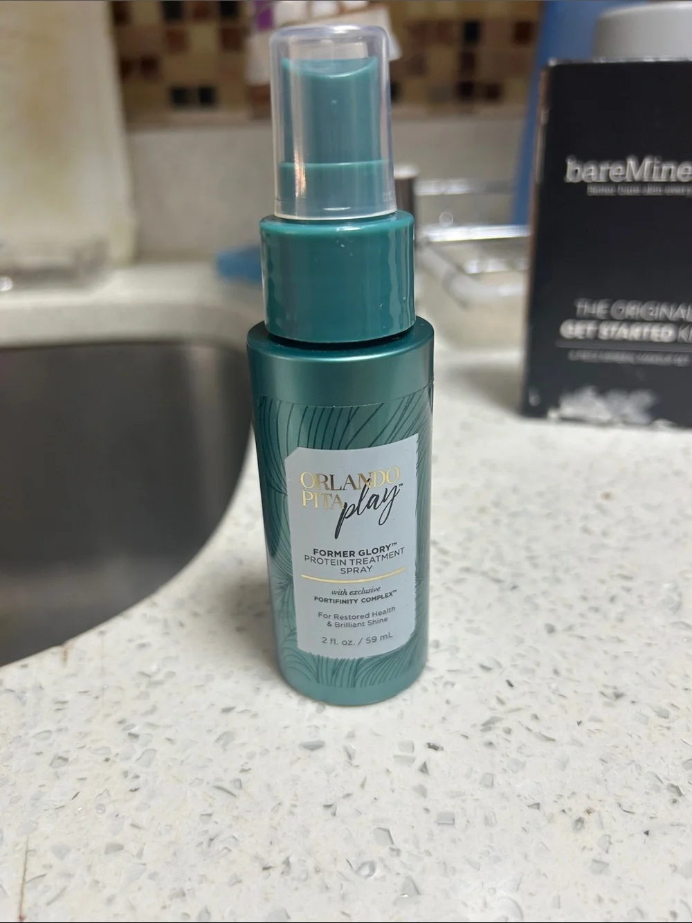 bareMinerals Makeup Starter Kit with Brush & Silver Tweezers & Facial Serum
